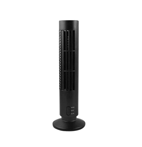 TaffHOME Kipas Angin USB Tower Leafless Ultra Quite ｜ YK-1208