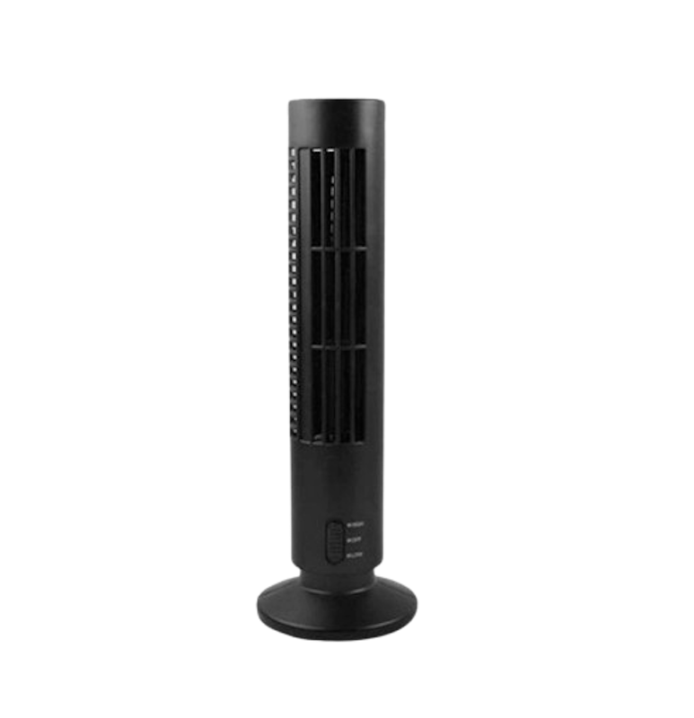 TaffHOME Kipas Angin USB Tower Leafless Ultra Quite YK-1208