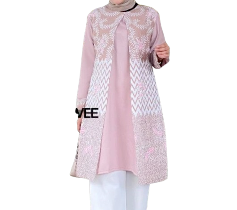 Brawee Tunik Batik Wanita 1