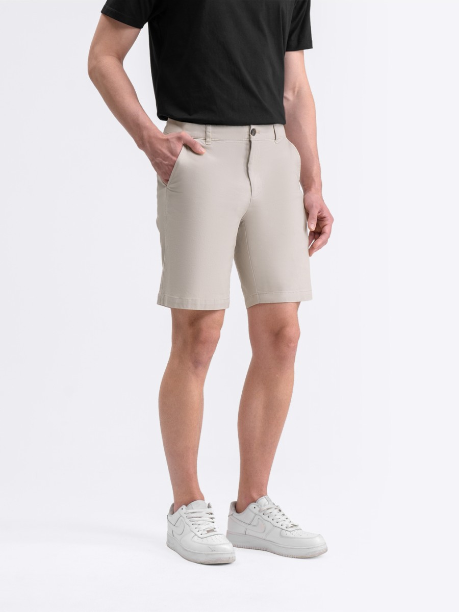 Livehaf Global Digital Livehaf Essential Chino Shorts Light Cream