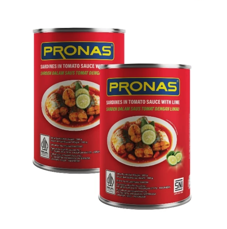 Pronas Sarden Saus Tomat dengan Limau 1