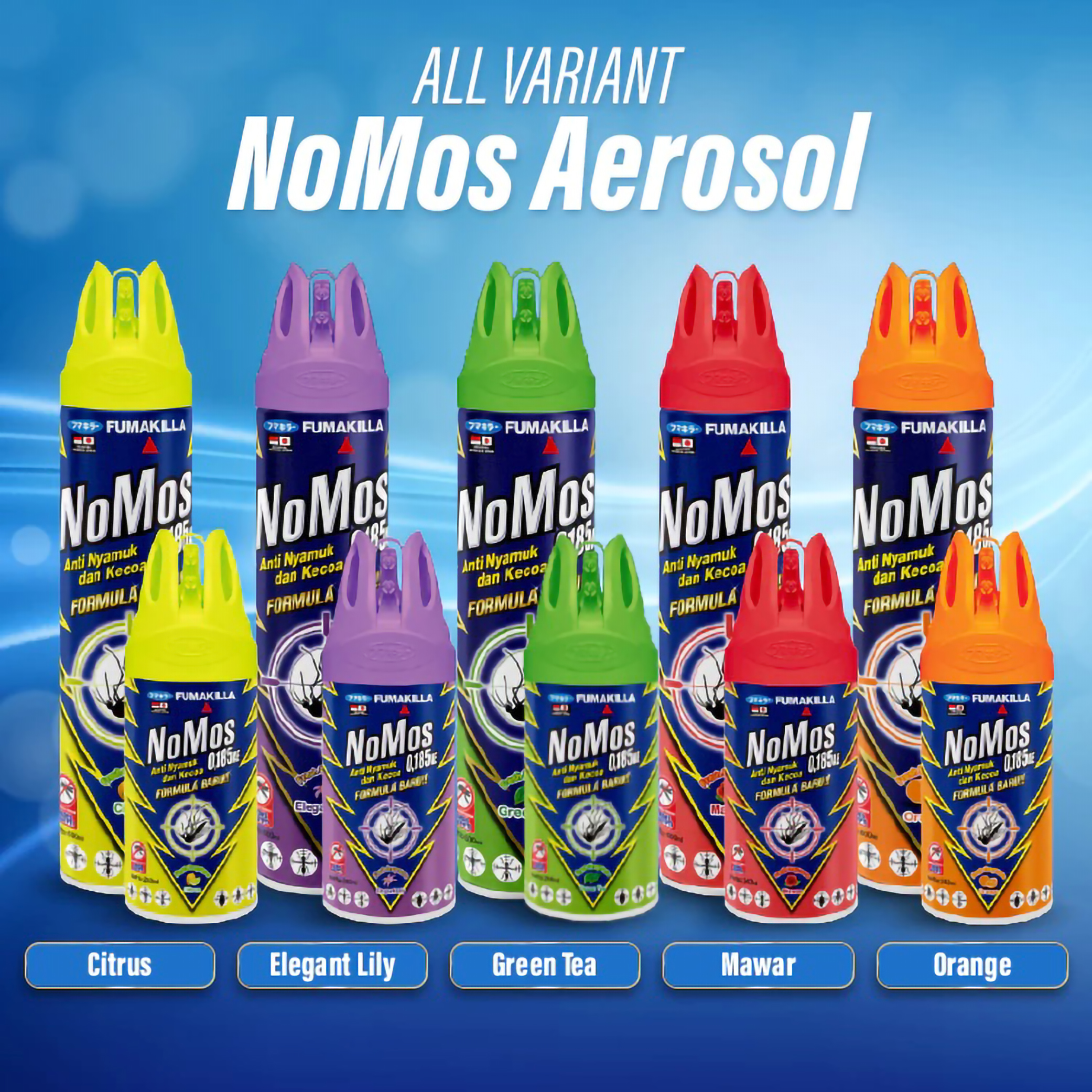 Fumakilla NoMos Aerosol Citrus