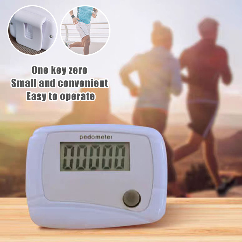  Portable Mini Digital LCD Pedometer
