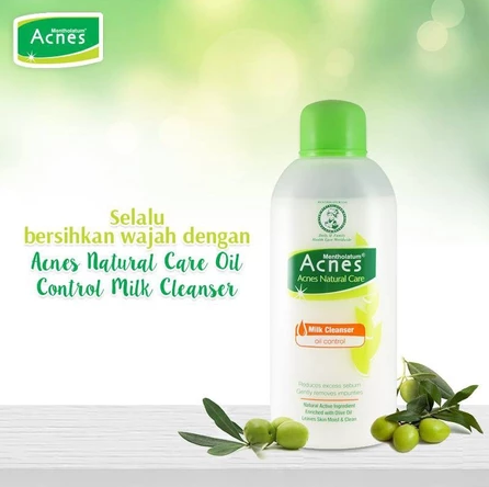 Rohto Laboratories Indonesia  Acnes Natural Care Oil Control Milk Cleanser