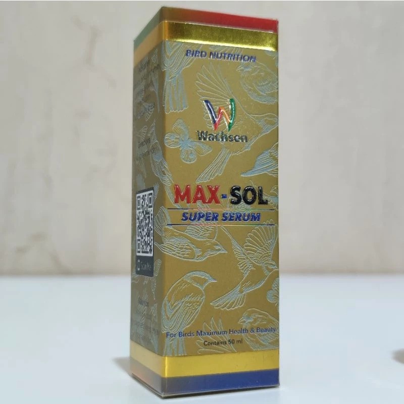  MAX-SOL Vitamin Burung Untuk Semua Jenis Burung