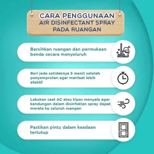 Norvus Indonesia Norvus Eucalyptus Air Disinfectant Spray