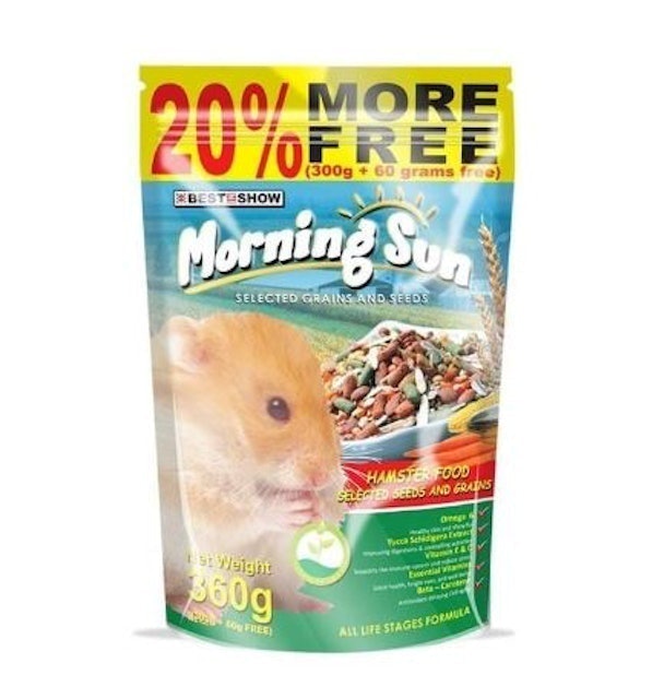 Morning Sun Hamster Food Selected Seeds and Grains