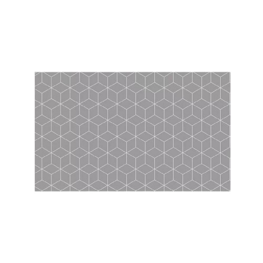 AZKO Forhom Karpet Playmat Lipat Geo 230x140x1cm Abu-Abu 1