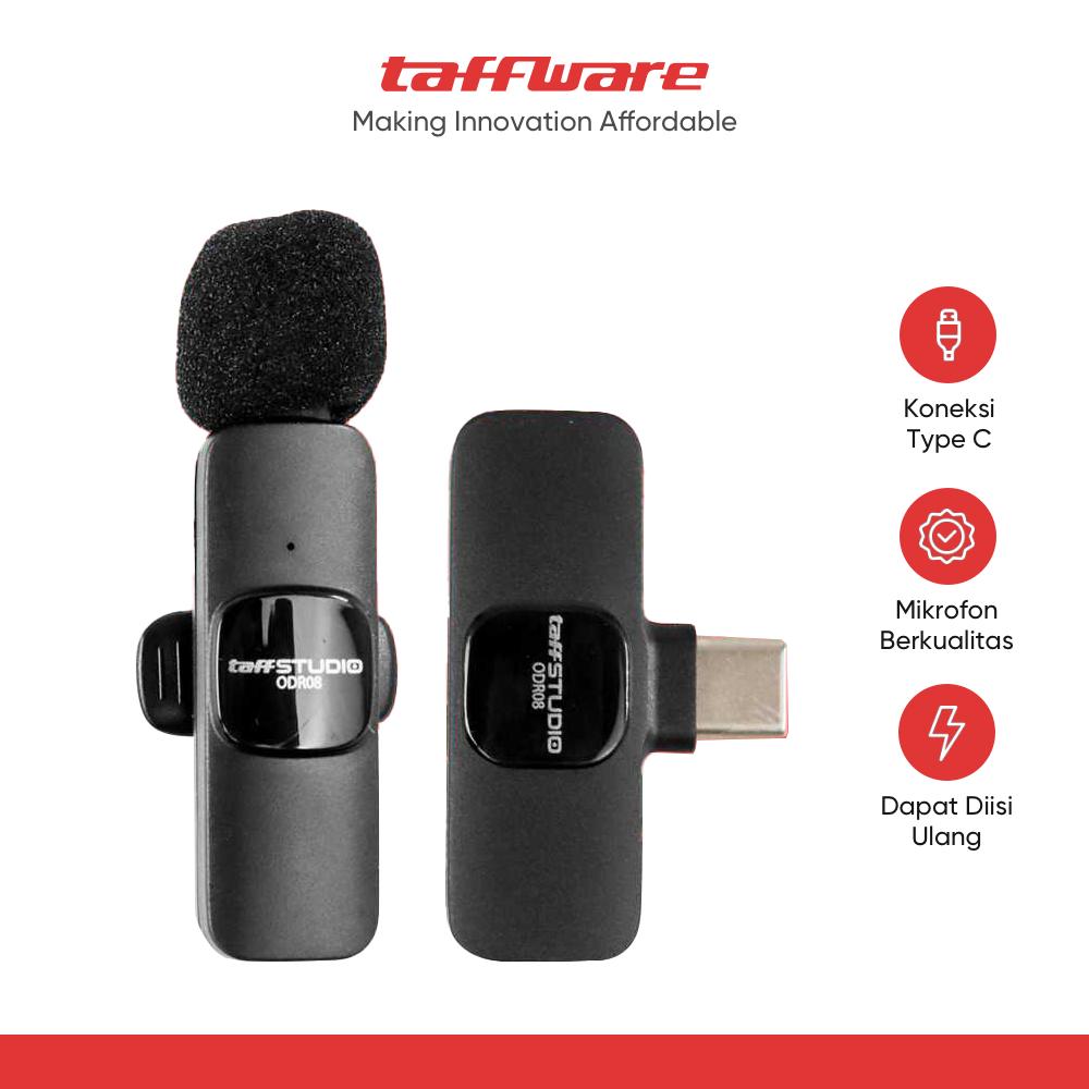 Jakarta Digital Nusantara Taffware Wireless Lavalier Lapel Portable Microphone