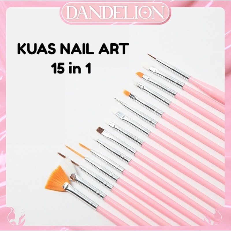 DND Kuas Nail Art 15 in 1 3