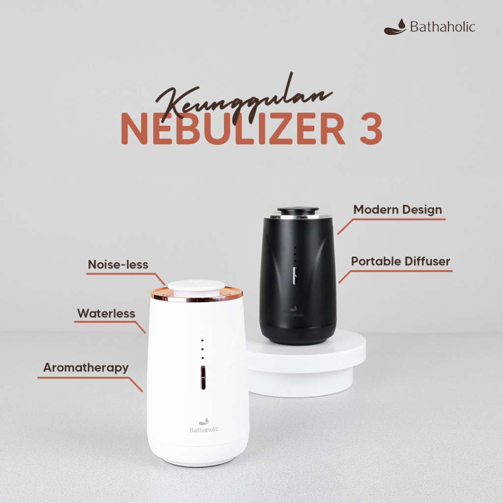 Kreasi Indah Alam Bathaholic Diffuser Nebulizer 3