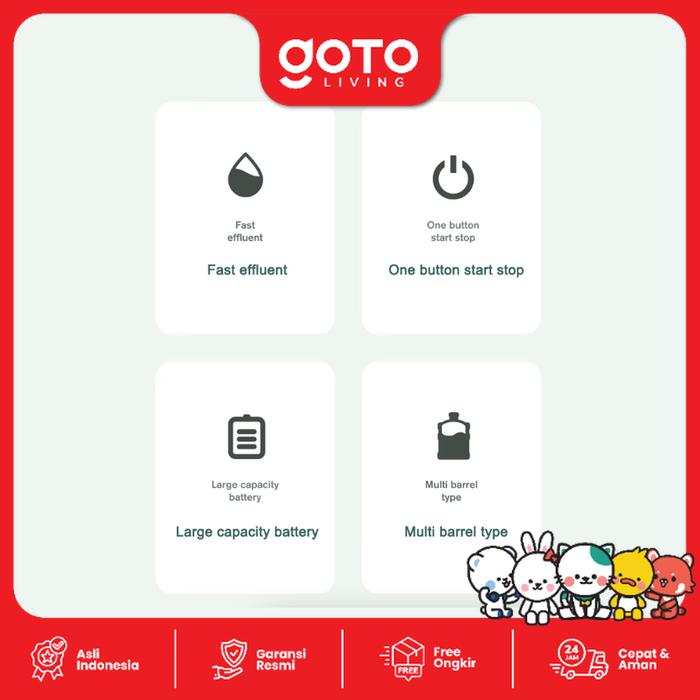 Pilar Niaga Makmur Goto Living Aron Gallon Pump