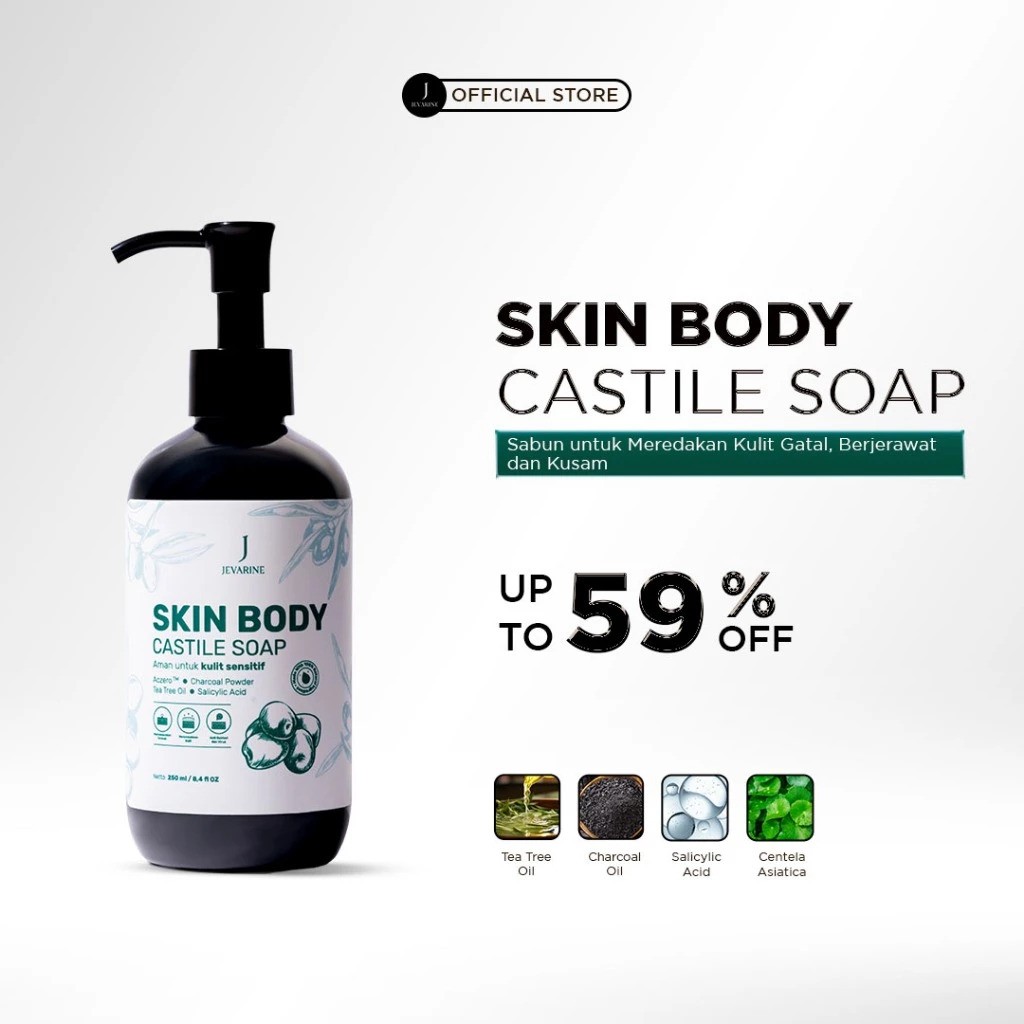 Jevarine Jevarine Skin Body Castile Soap