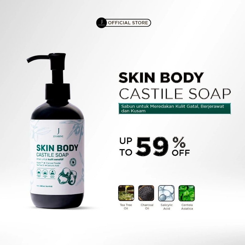 Jevarine Skin Body Castile Soap 2