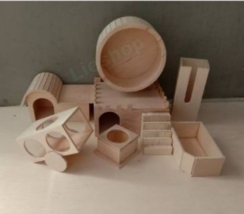 Paket Rumah Mainan Hamster 1