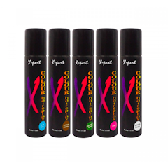 X-Pert Colour Hair Spray Glitter Silver