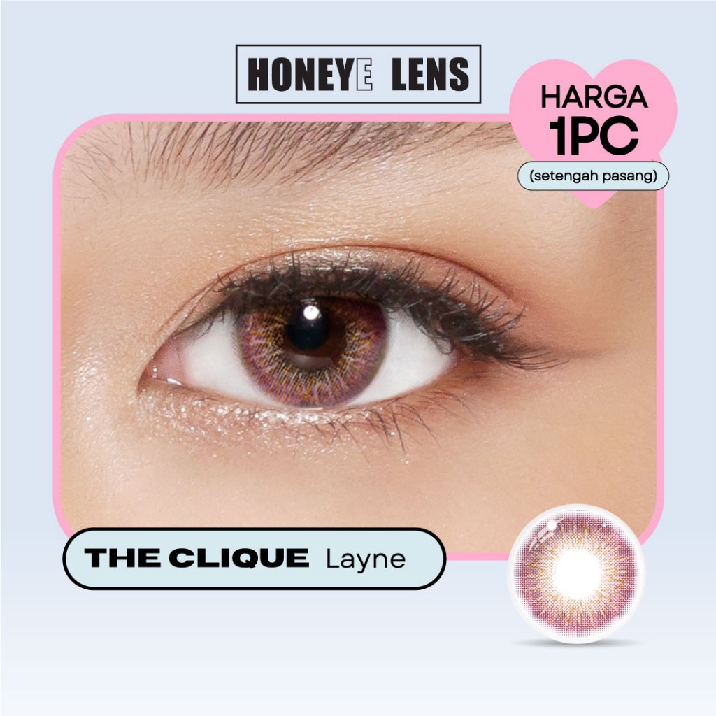 Honeye Lens Honeyelens Softlens The Clique Series Layne