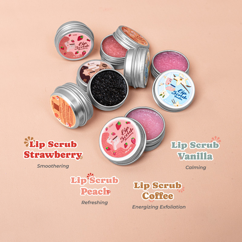 Asanka Wijaya Tone Lip Scrub Vanilla