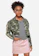 Justice SEQUIN STRIPE CAMO DENIM JACKET 1