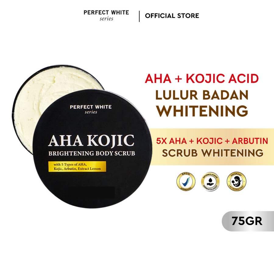 Perfect White Perfect White AHA Kojic Brightening Body Scrub
