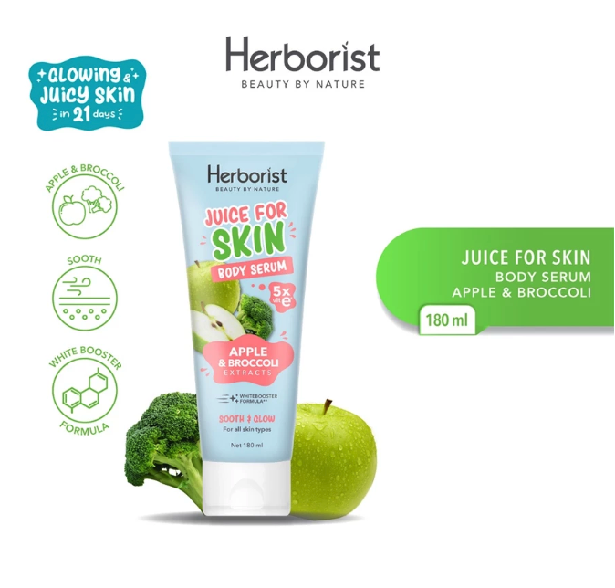 Juice For Skin Body Serum Apple & Broccoli Extract 3