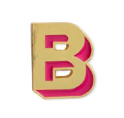 Scoop Ideas Pin Enamel Huruf