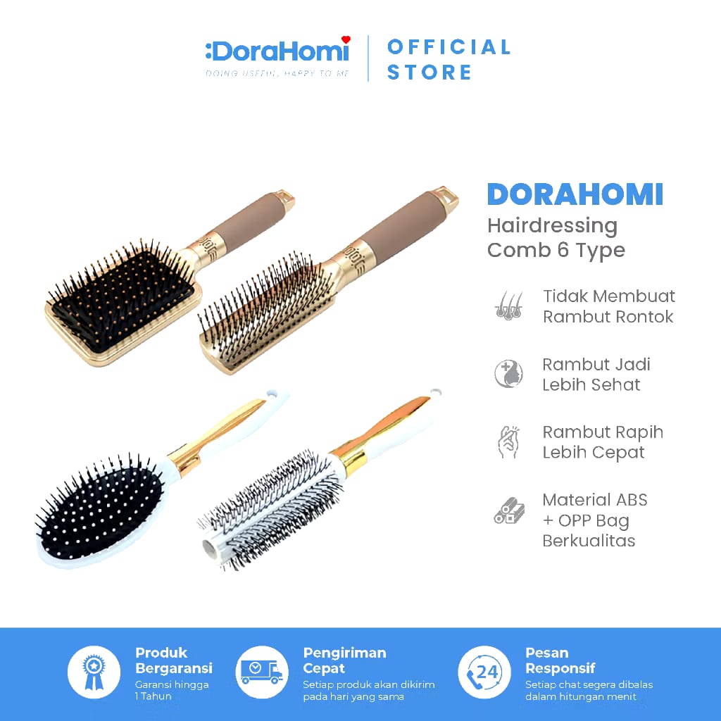  DoraHomi Hairdressing Comb Roll