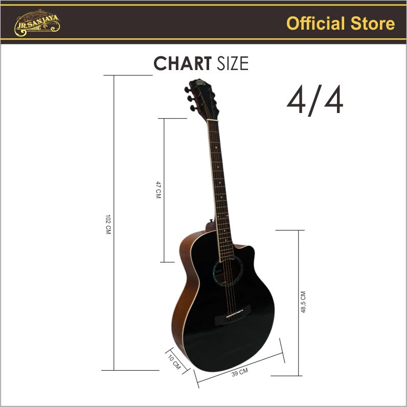JR.Sanjaya Patrol 01 Gitar Akustik Elektrik 7545 5