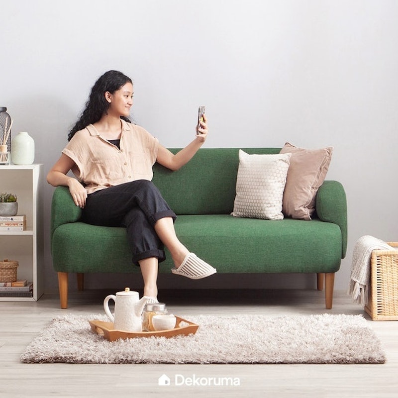 Heim Studio Chibi Sofa Minimalis 2 Seater 2