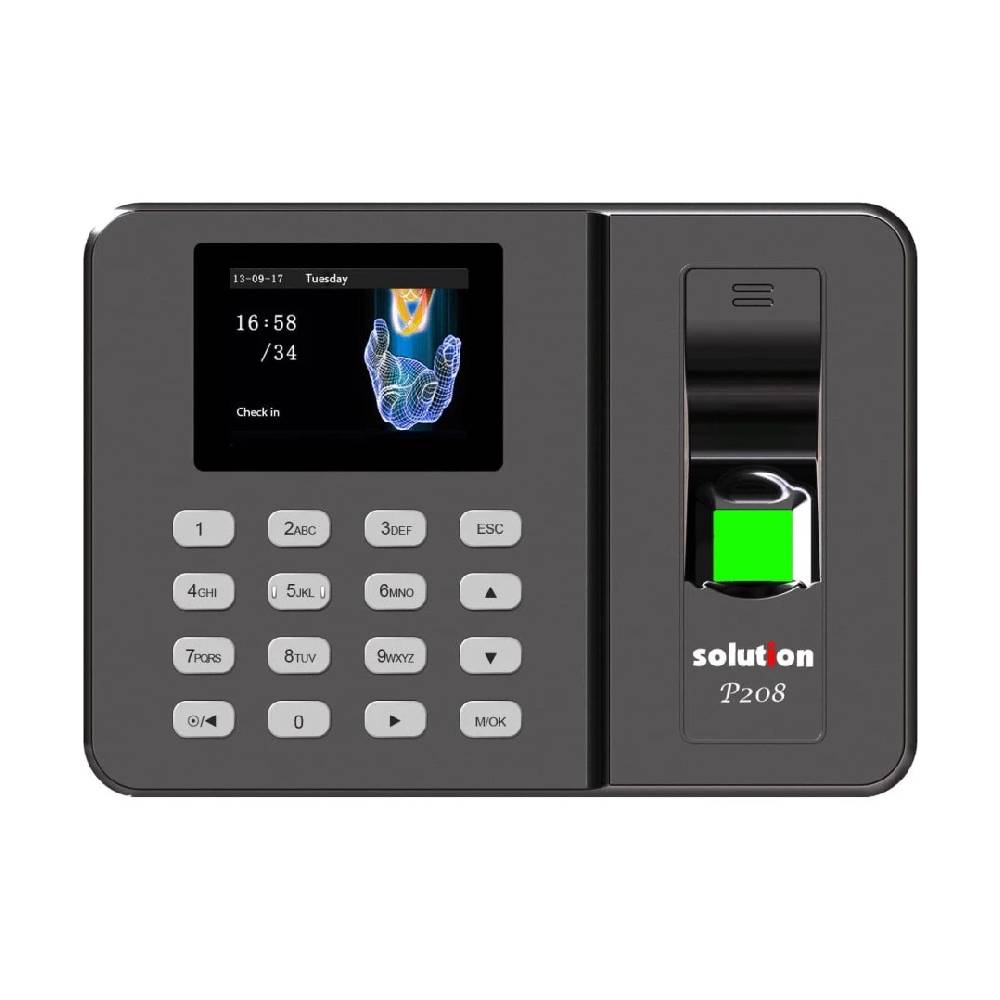 Solution Mesin Absensi Fingerprint  ｜ P208
