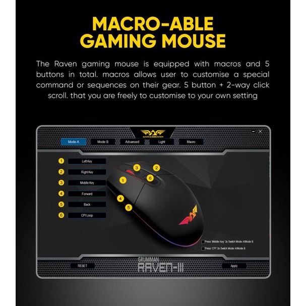 Armaggeddon Armaggeddon Raven III RGB