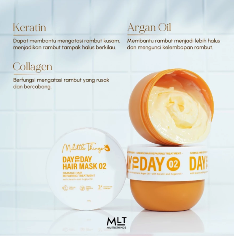 Milittle Things Day To Day Hair Mask Damage Hair 02 2