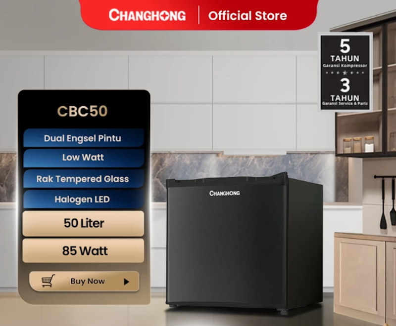 Kulkas Mini Bar 50L 5