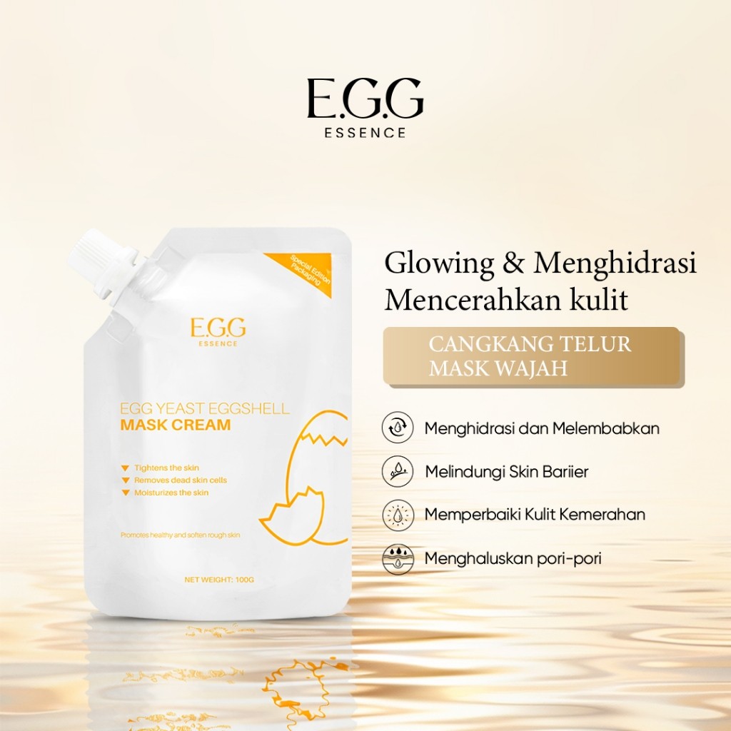 Anugerah Inovasi Sejahtera EGG Essence Egg Yeast Eggshell Mask Cream