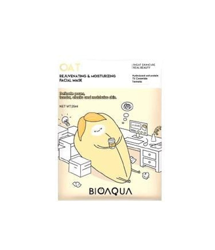 BIOAQUA Oat Rejuvenating & Moisturizing Facial Mask 1