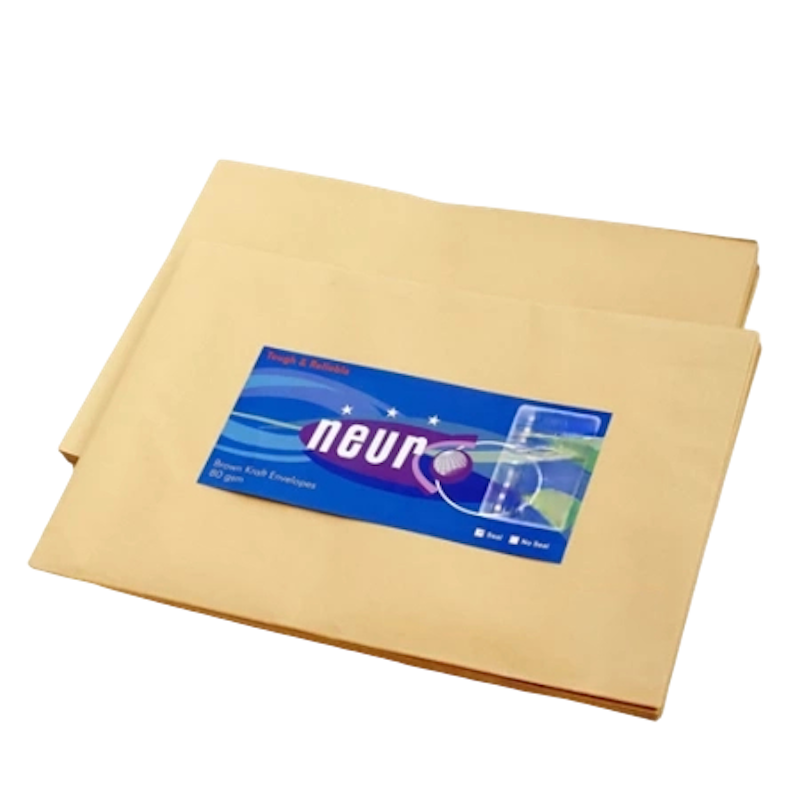 Neuro Amplop Cokelat Ukuran Folio dengan Seal 1