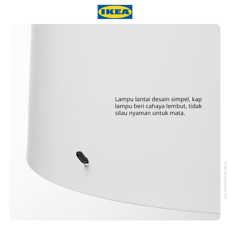 IKEA Barlast Lampu Lantai