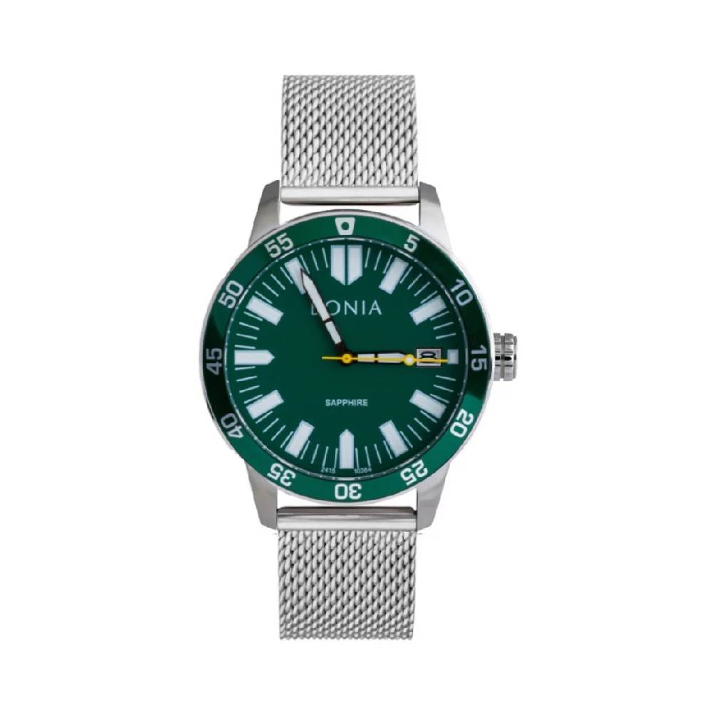 Bonia Blue Dial Analog Stainless Steel  1