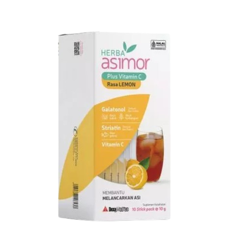 Herba Asimor Plus Vitamin C Rasa Lemon 1