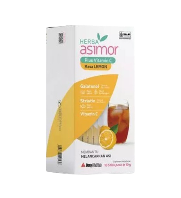 Herba Asimor Plus Vitamin C Rasa Lemon 1