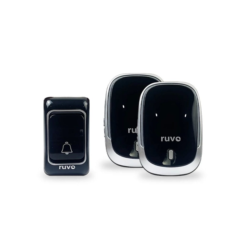 RUVO Wireless Doorbell E-Model (2 Button 1 Receiver) 5