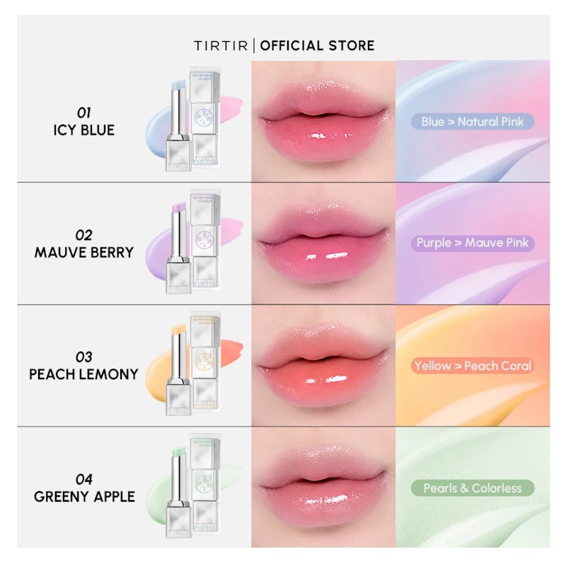TIRTIR Waterism Water Mellow Lip Balm 03 Peach Lemony 5