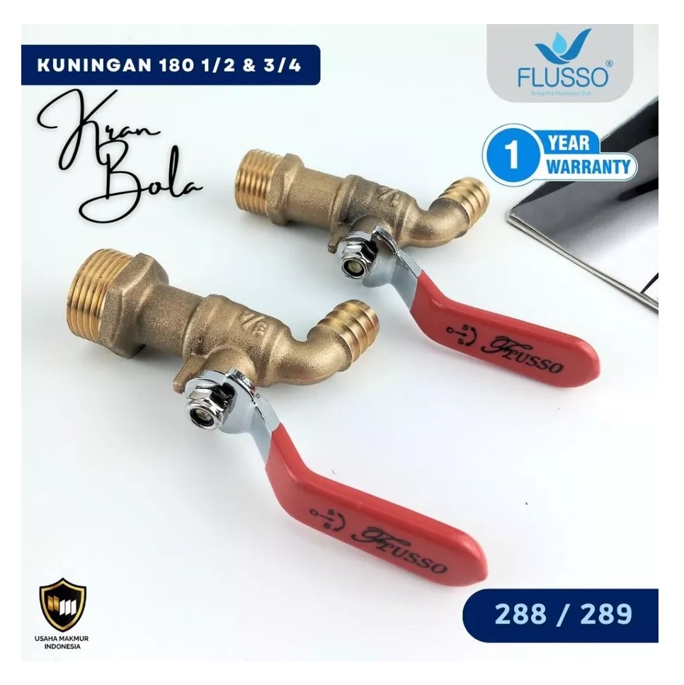 Flusso Kran Air Tembok Kuningan 3