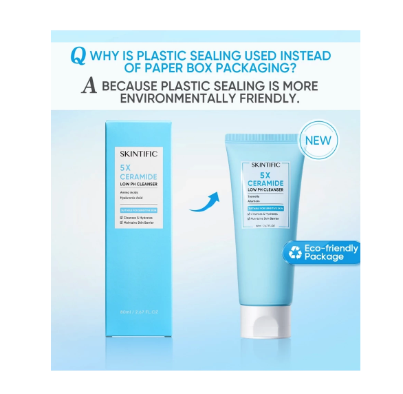 5X Ceramide Low pH Cleanser 4