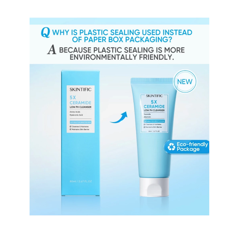 5X Ceramide Low pH Cleanser 4