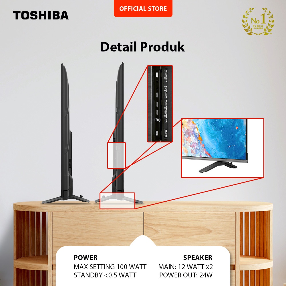  Toshiba International Toshiba 4K Ultra HD Smart TV 43M450NP