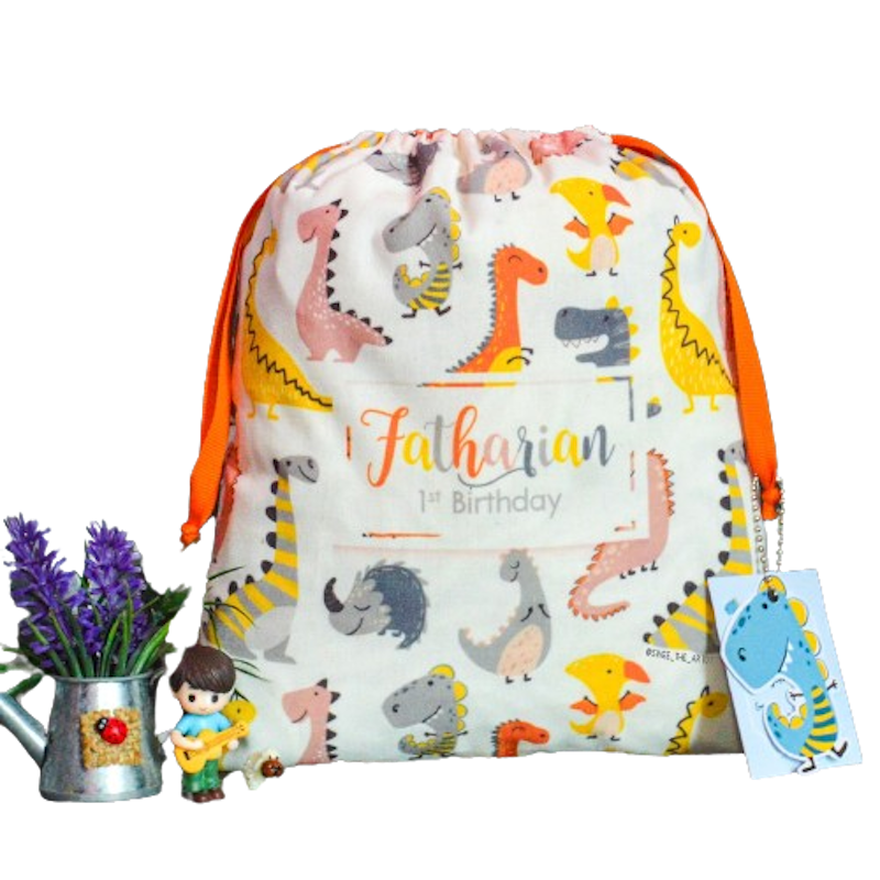 Drawstring Pouch Goodie Bag Ultah Custom 3