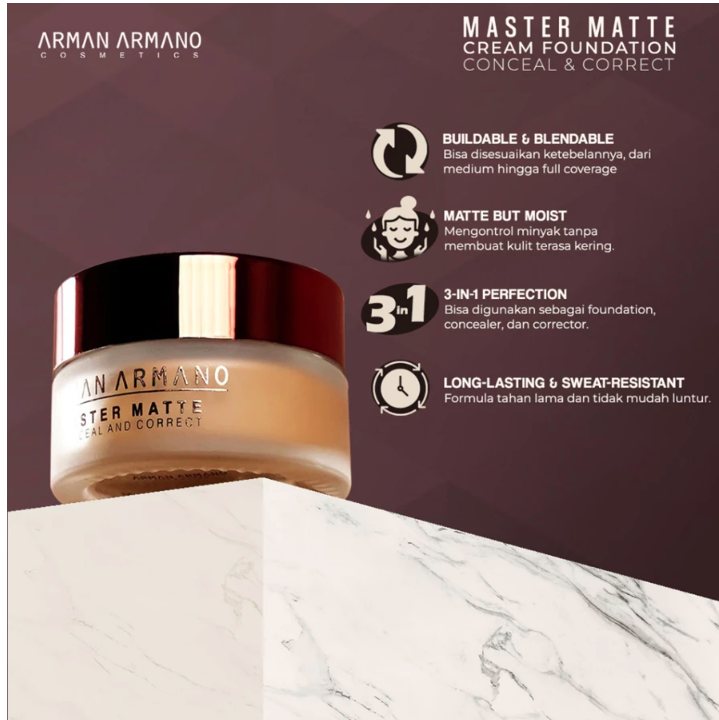  Arman Armano Master Matte Cream Foundation
