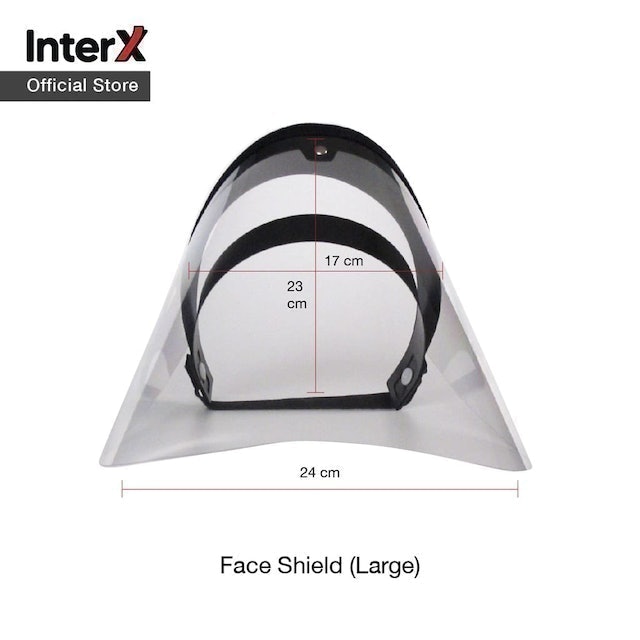 Inter X Face Shield Pelindung Wajah