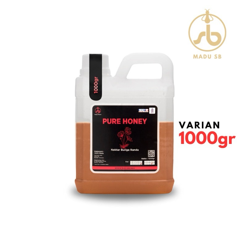 Madu SB Pure Honey Nektar Bunga Randu 3